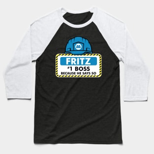 Monsters At Work Fritz Baseball T-Shirt